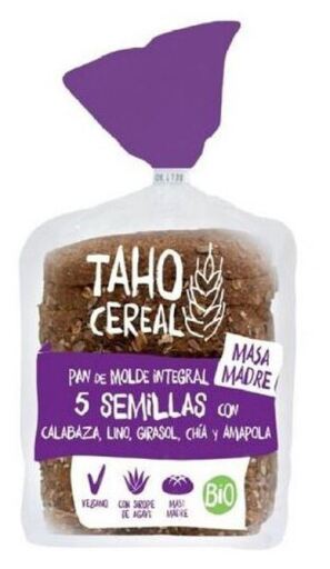 Taho Cereal 5 Seed Bread with Sourdough 400 gr