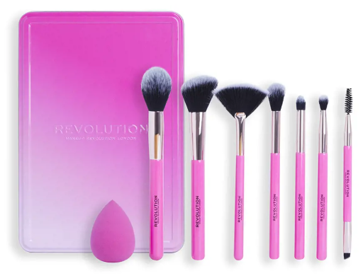 Revolution Beauty London The Brush Edit Gift Set 8 Pieces