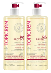 Topicrem Da Protect Relipidizing Cleansing Oil Pack 2 x 500 ml
