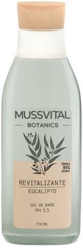 Mussvital Botanics Eucalyptus Bath Gel 750 ml
