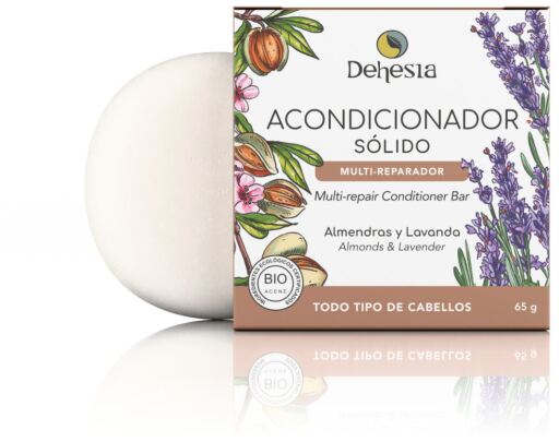 Dehesia Organic Almond and Lavender Solid Conditioner 65 gr