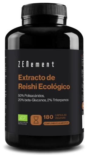 Zenement Organic Reishi Extract 180 Capsules