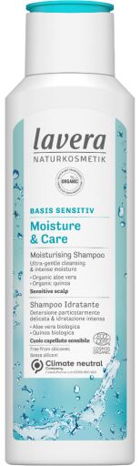 Lavera Basis Sensitiv Hydrating-Caring Shampoo 250 ml