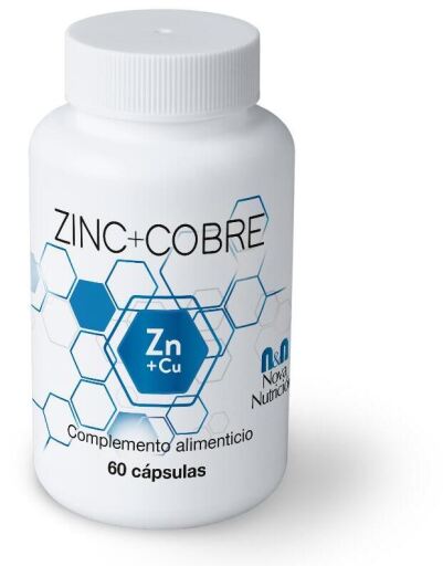 N&N Nova Nutricion Zinc+Copper 60 Capsules