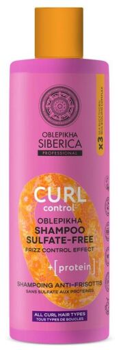 Natura Siberica Oblepikha O Sulfate-Free Curl Control Shampoo 400 ml