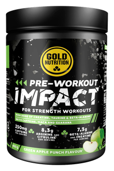 Pre-Workout Impact Green Apple 400 gr