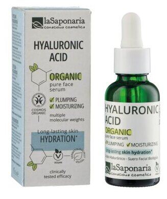 La Saponaria Hyaluronic Acid Anti-Aging-Moisturizer 30 ml