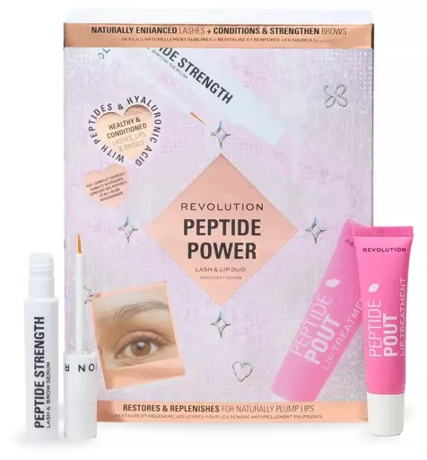 Revolution Beauty London Peptide Power Case 2 Pieces