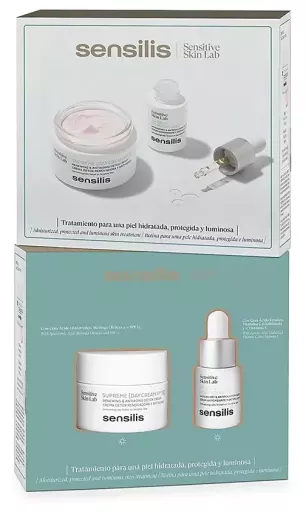 Sensilis Supreme Day Cream SPF 15 Case 2 Pieces