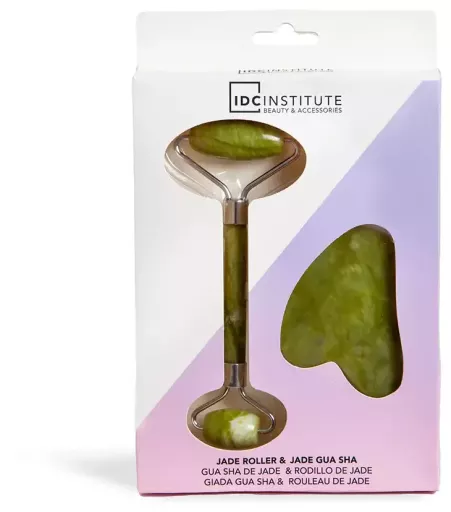 Jade Gua Sha &amp; Jade Roller 2 Pieces