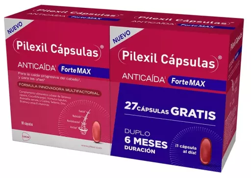 Pilexil Forte Max Anti-Hair Loss Capsules Pack 2 X 90 Capsules