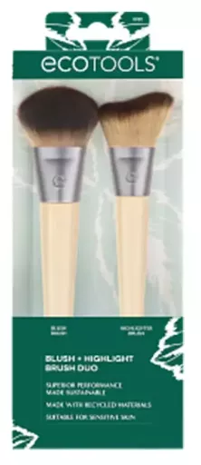 Blush + Highlight Brush Duo 2 Pieces