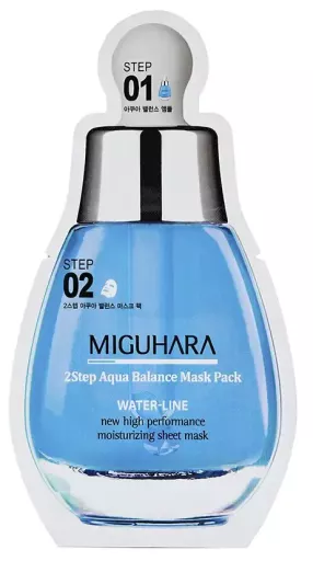 Miguhara 2 Step Aqua Balance Mask Pack 2 Units