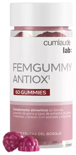Cumlaude Lab Femgummy Antiox 60 Gummies Forest Fruits