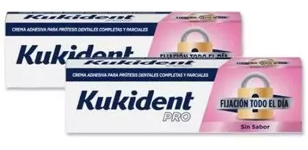 Kukident All Day Hold 2 Tubes 47g Unflavored