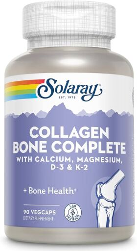 Solaray Collagen Bone Complete 90 Veg Capsules