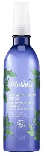 Melvita Floral Bouquet Cleansing Milk Makeup Remover 200 ml
