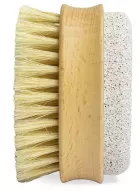 Body Brush &amp; Pumice Stone Double-Sided 1 Unit