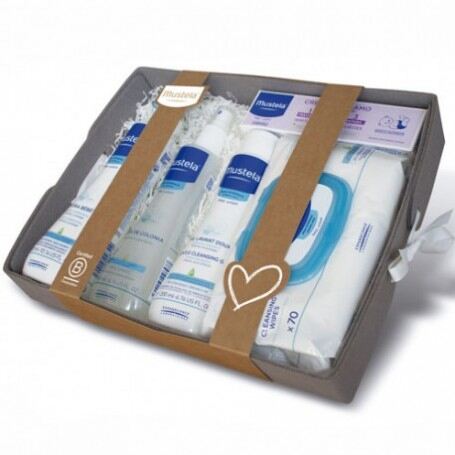 Mustela Grey Basket Pack of 4 Pieces
