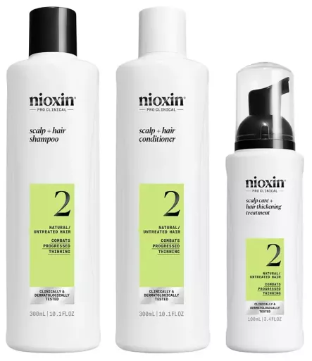 Nioxin System 2 Natural Hair Treatment Kit 3 Units