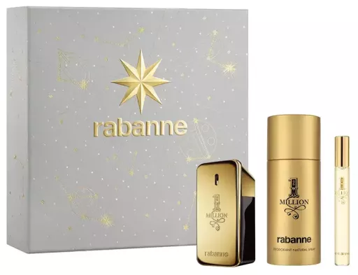 Rabanne 1 Million 3-Piece Case