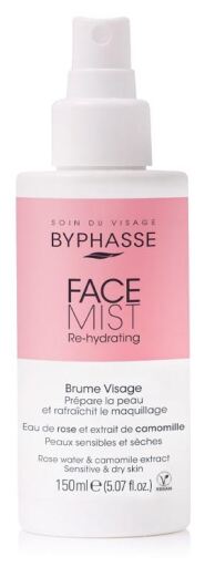 Byphasse Face Mist Facial Mist for Dry and Sensitive Skin 150 ml